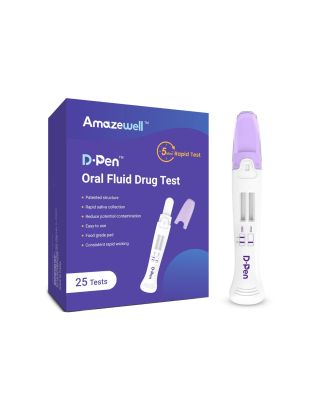 Amazewell multi-link saliva test reagent pen-rapid detection, high sensitivity, reliable quality (COT, THC, FTY, AMP)