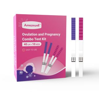 Ovulation and Pregnancy Combo Test Kit (40LH+10HCG)