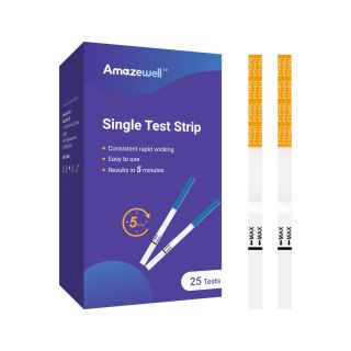 25PCS Rapid Response Fentanyl Test Strips - For rapid detection of urine drugs, one-step rapid results (Fentanyl + Xylazine Combination Strips)