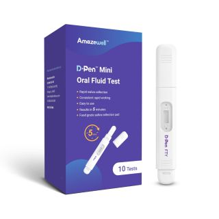 Amazewell Fentanyl Saliva Test Kit - Rapid Detection, High Sensitivity, Reliable Quality, 10 Packs FTY