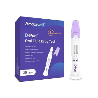 Amazewell multi-link saliva test reagent pen-rapid detection, high sensitivity, reliable quality (COT, THC, FTY, AMP)