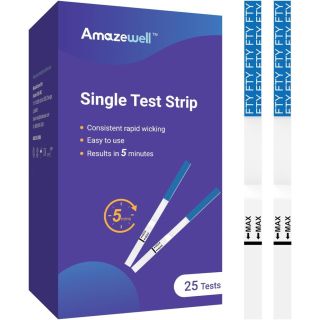 25PCS Rapid Response Fentanyl Test Strips - For rapid detection of urine drugs, one-step rapid results (Fentanyl Test Strips)